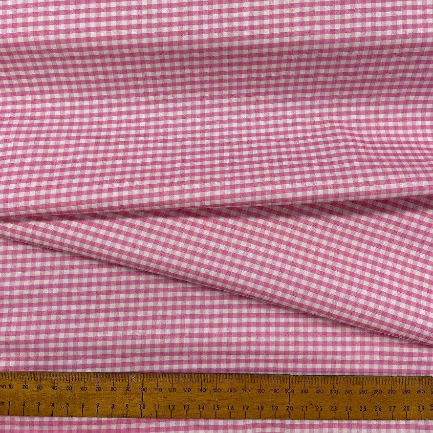 Devonstone - DV2944 - white/mid pink check