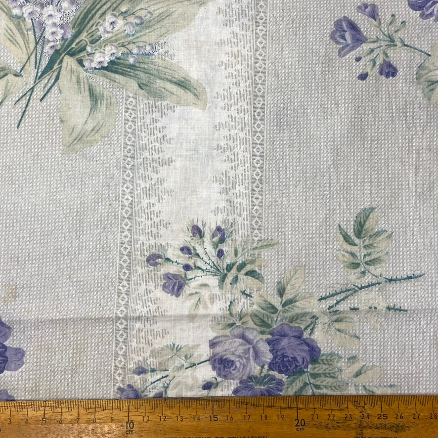 Antique and Vintage Fabric Piece No 27. 67cm x 42cm