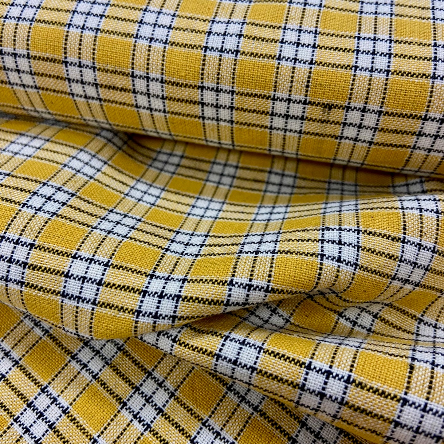 L'uccello Comptoir De Toile Apolinne (Mustard Check Woven) - DV5160