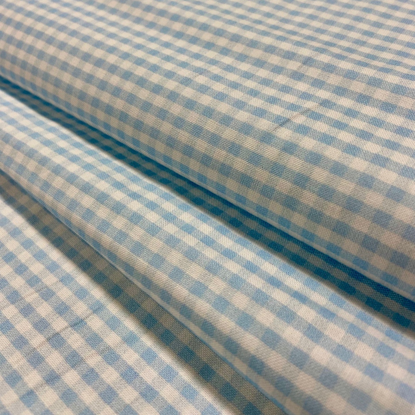 Devonstone - DV2950 - white/sky blue check