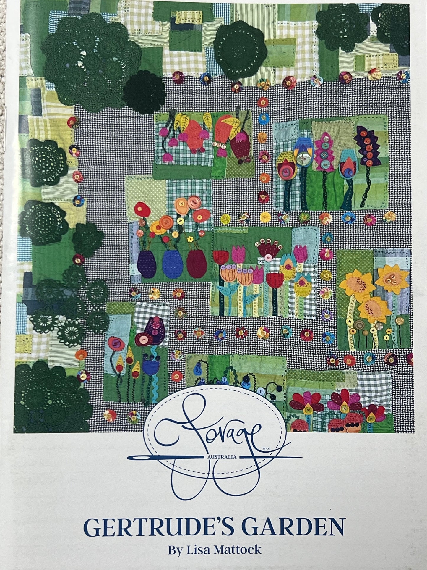 Gertrude's Garden Quilt Kit (Deconstructed Kit - choose your elements)