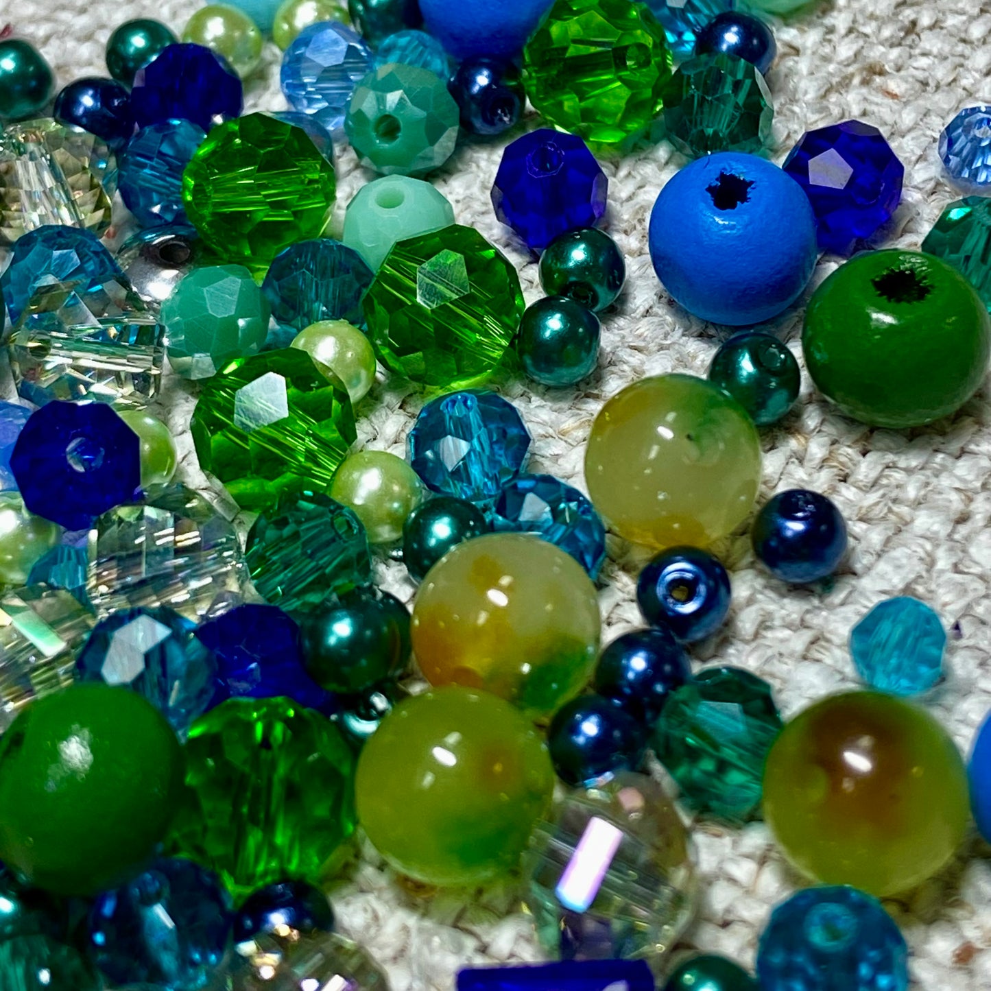 Beads - Blue/Green – Forage