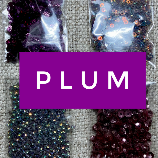 Sequin Collection Plum