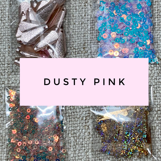 Sequin Collection Dusty Pink