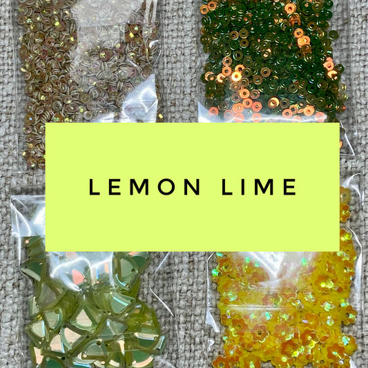 Sequin Collection Lemon/Lime