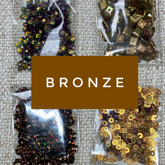 Sequin Collection Bronze