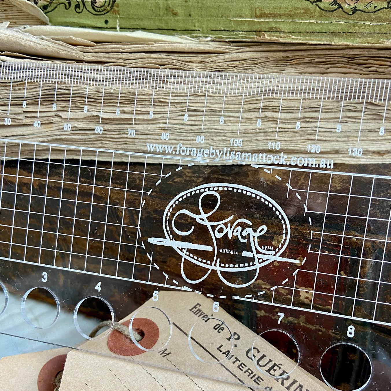 Forage Embroiderer's Ruler