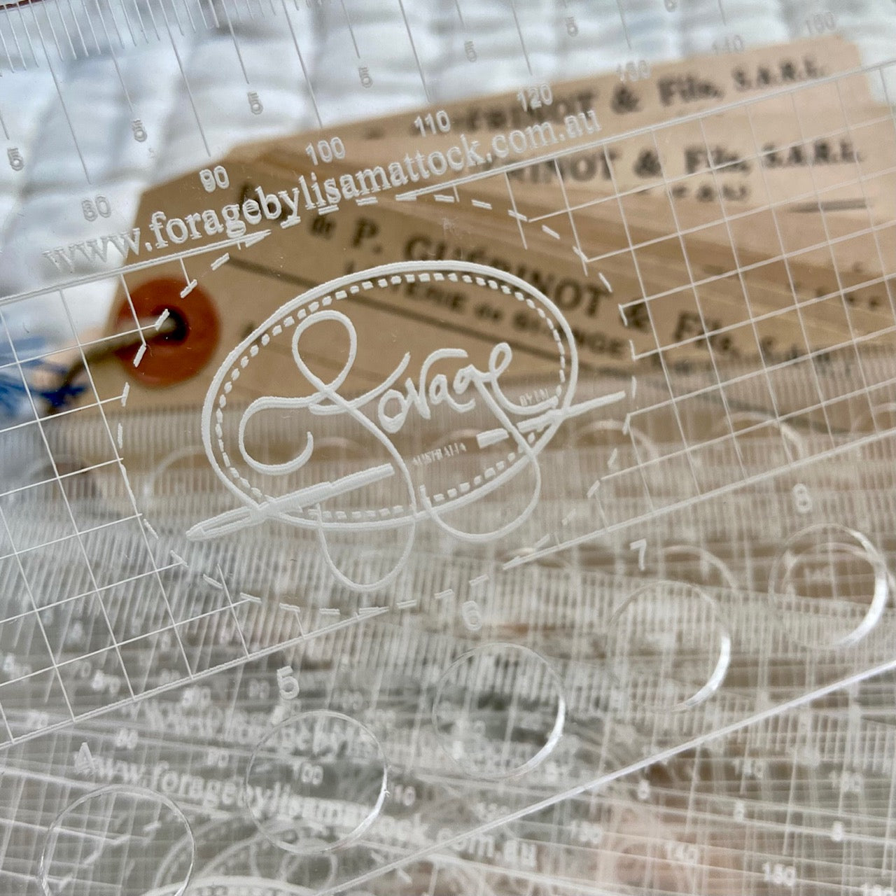 Forage Embroiderer's Ruler