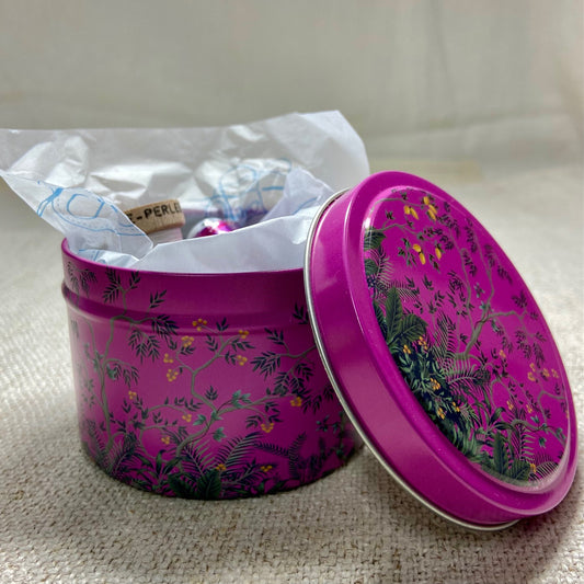 Tins Charming & Colourful with Notions - Fuchsia