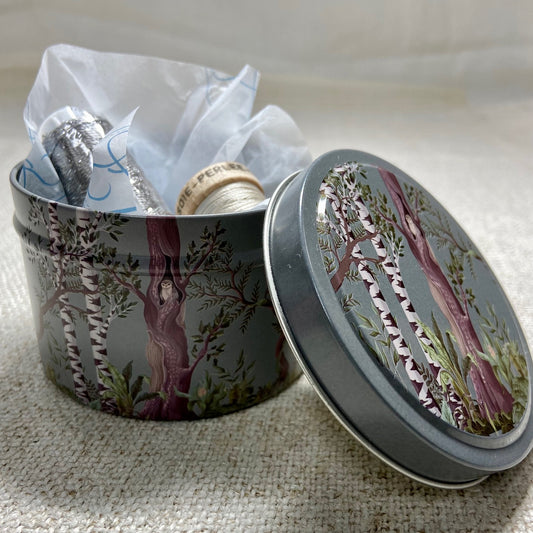 Tins Charming & Colourful with Notions - Grey