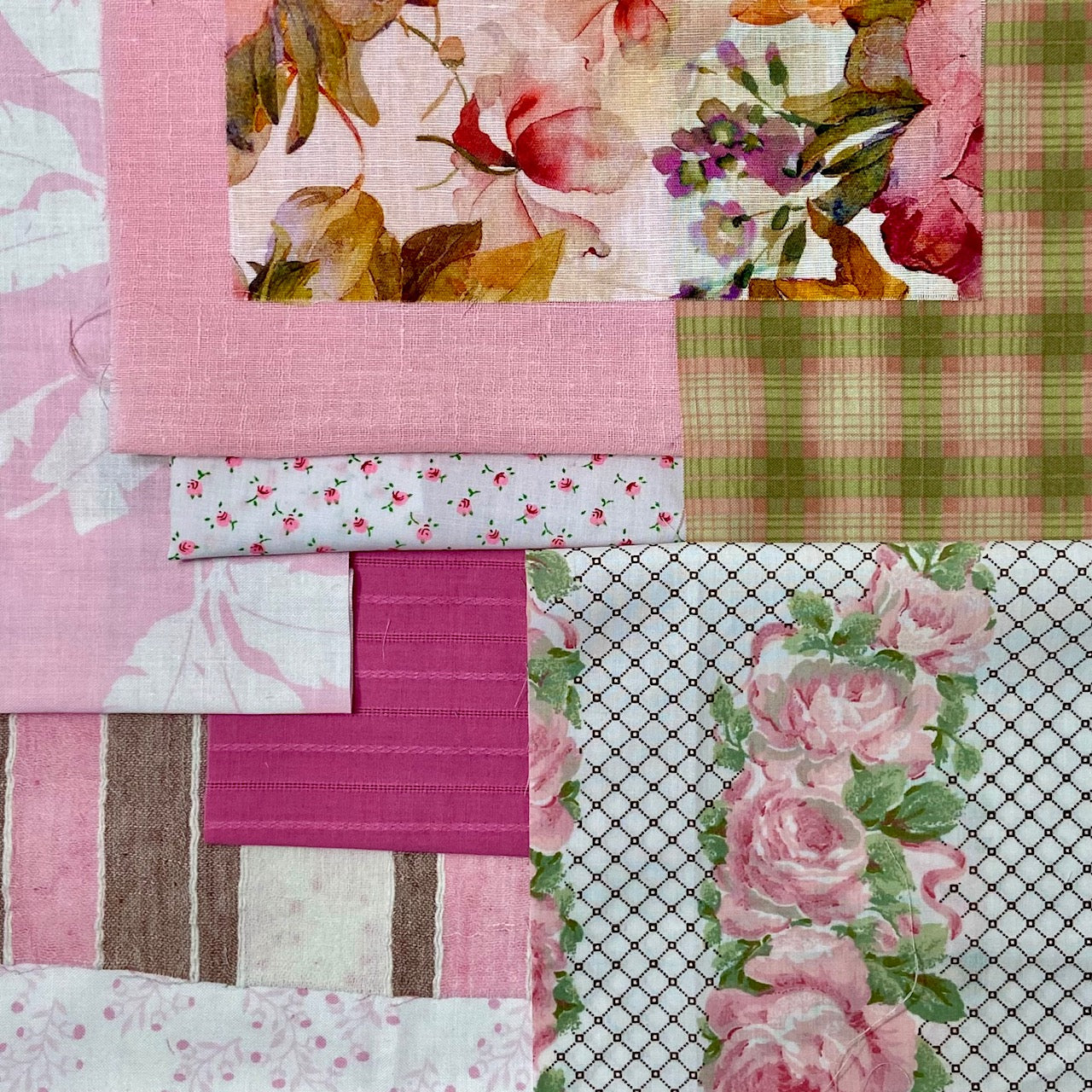 Reclaimed Textile Mixed Pack - Pink