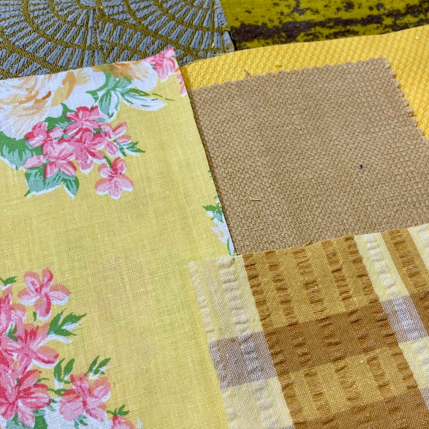 Reclaimed Textile Mixed Pack - Yellows