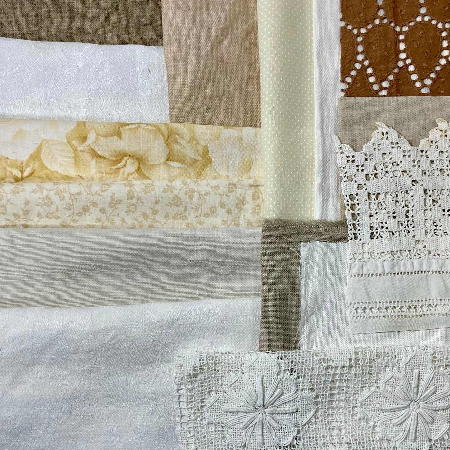 Reclaimed Textile Mixed Pack - Neutrals