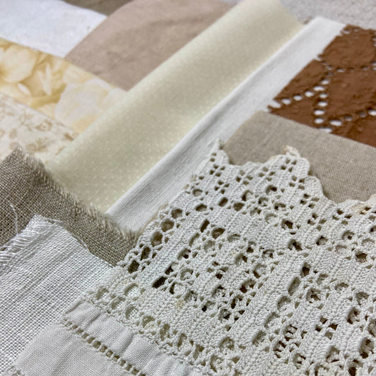 Reclaimed Textile Mixed Pack - Neutrals