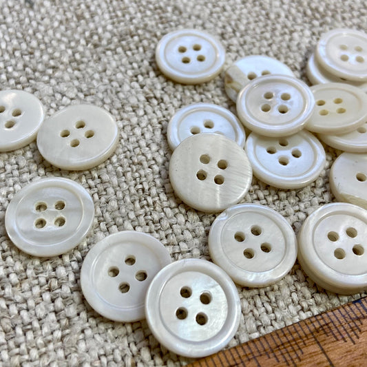 Mother of Pearl Buttons - Item 23566