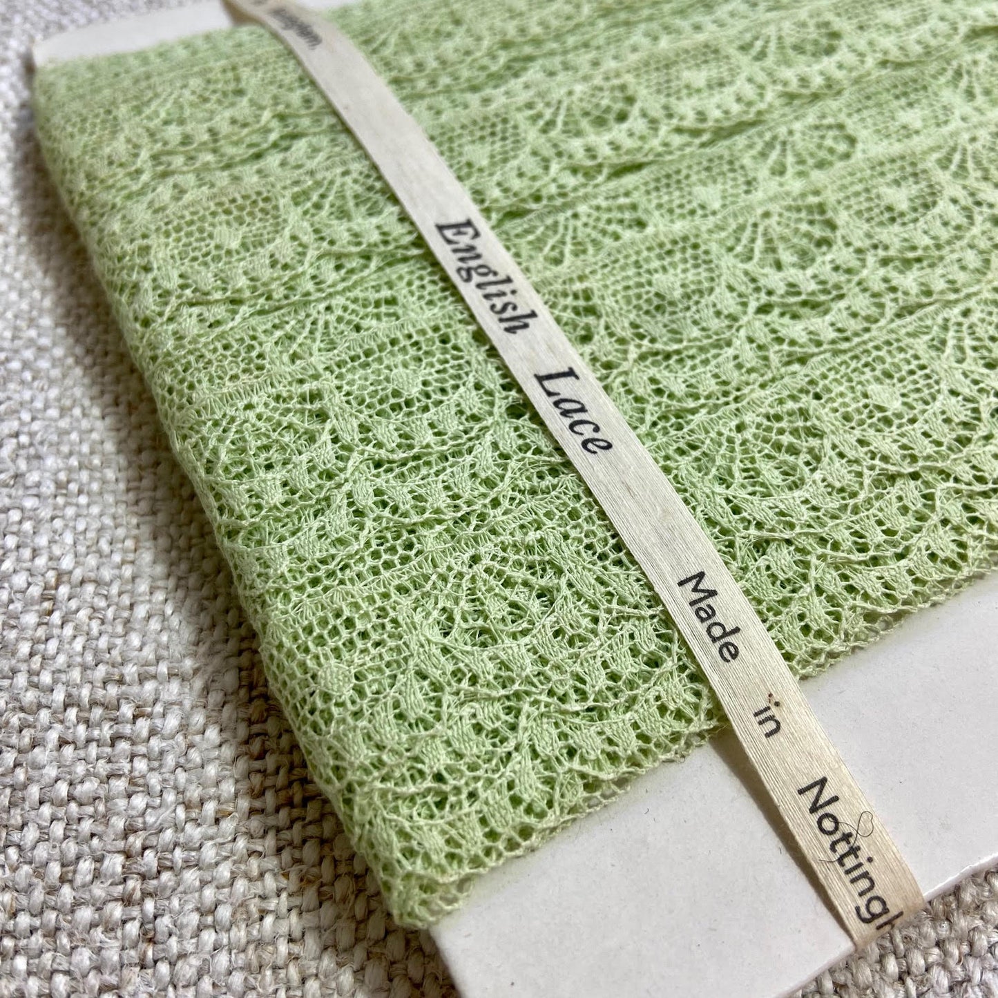 Mint Green English Lace - Item 23558