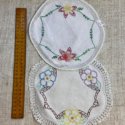 Pair of Doilies - Item 23552