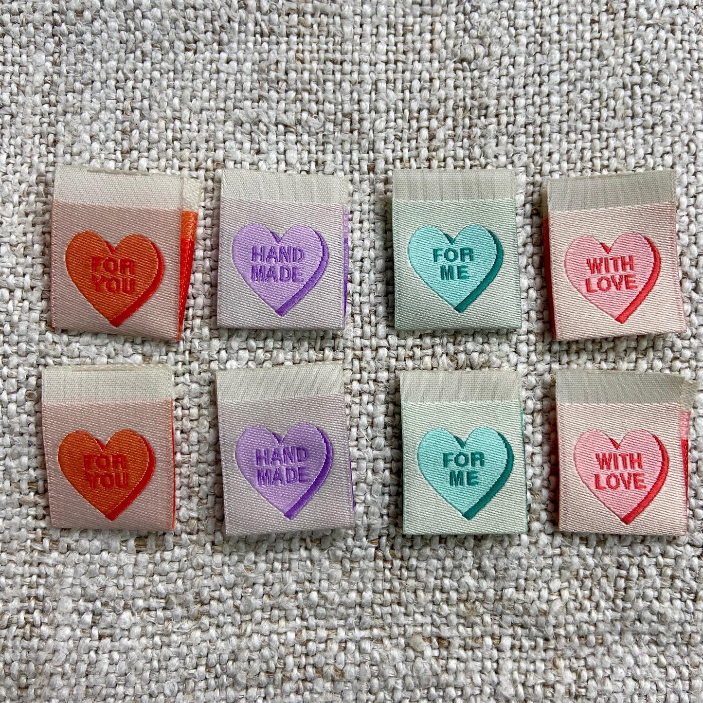 Candy Heart Labels