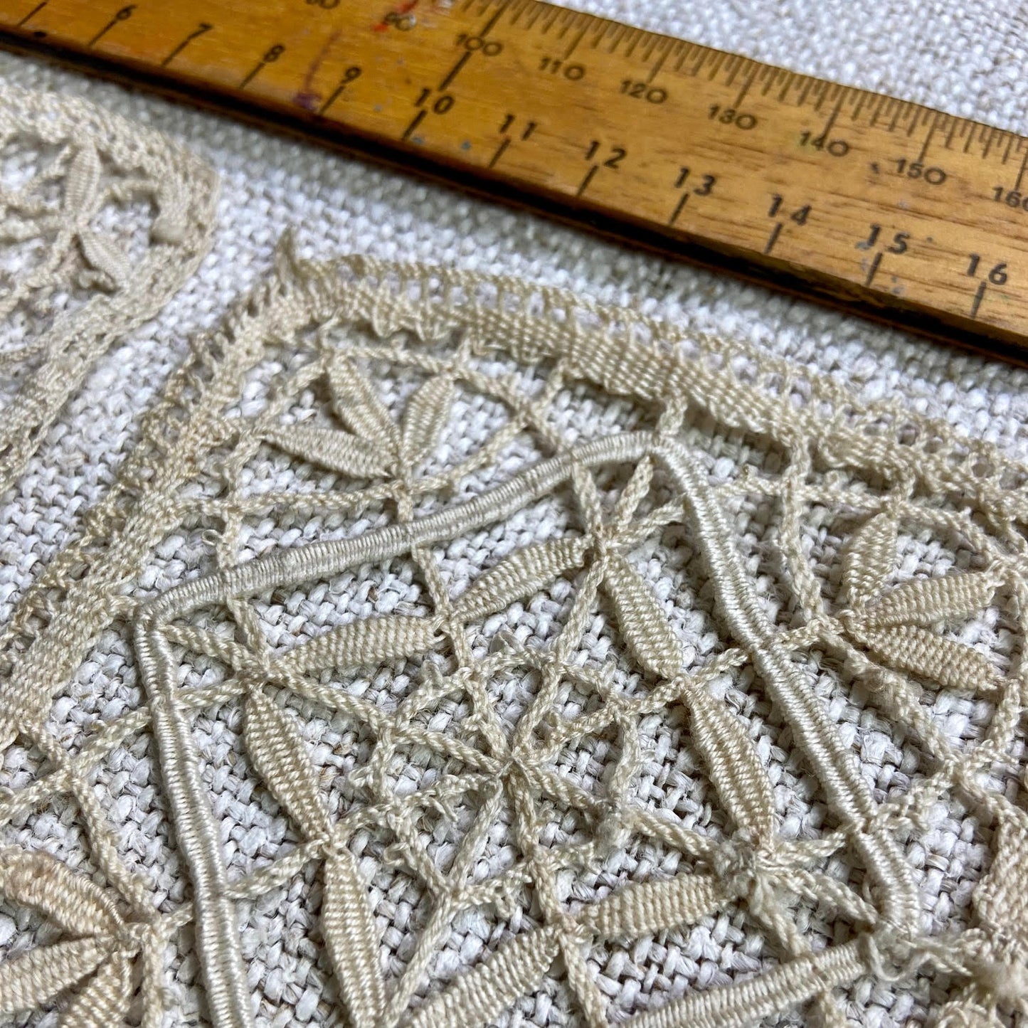 Linen Insertion Lace Pieces - Item 23492